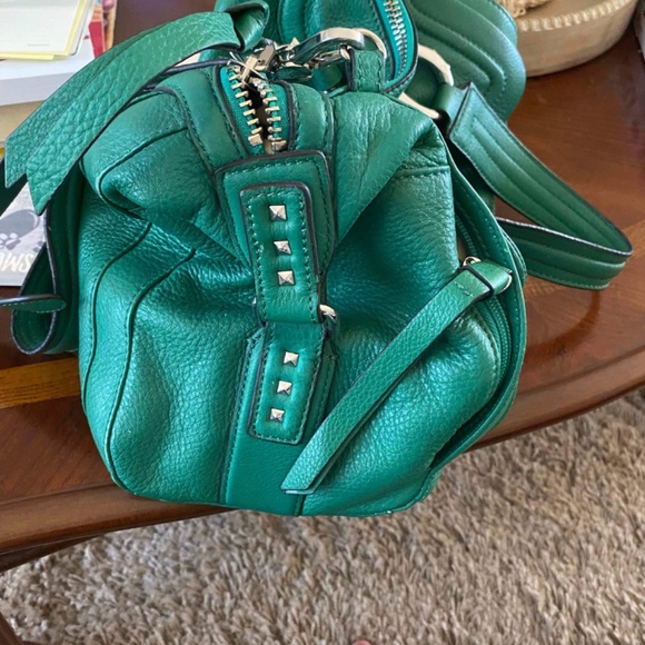 Aimee Kestenberg green leather handbag - Picture 2 of 7